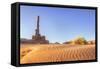 Morning at the Totem Pole, Monument Valley Arizona-Vincent James-Framed Stretched Canvas