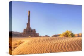 Morning at the Totem Pole, Monument Valley Arizona-Vincent James-Stretched Canvas