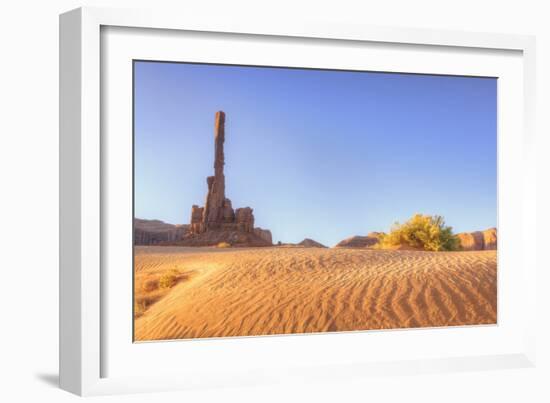 Morning at the Totem Pole, Monument Valley Arizona-Vincent James-Framed Photographic Print