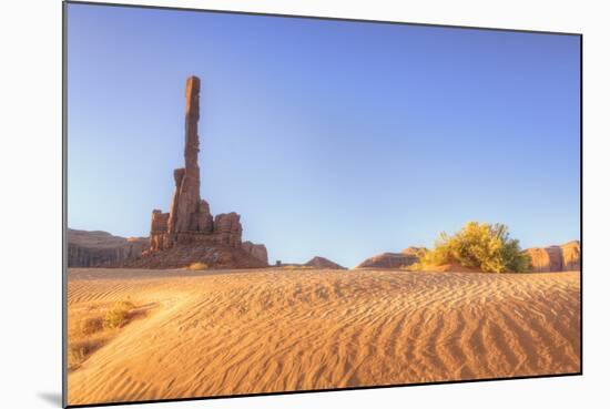 Morning at the Totem Pole, Monument Valley Arizona-Vincent James-Mounted Photographic Print