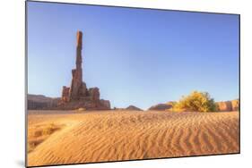 Morning at the Totem Pole, Monument Valley Arizona-Vincent James-Mounted Photographic Print