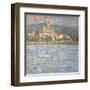 Morning at Vétheuil-Claude Monet-Framed Art Print