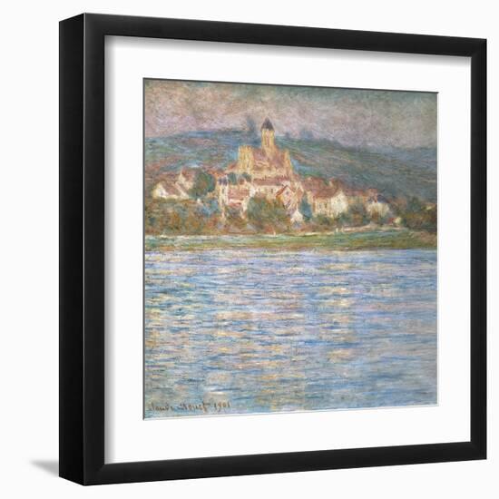 Morning at Vétheuil-Claude Monet-Framed Art Print