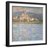 Morning at Vétheuil-Claude Monet-Framed Art Print