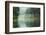 Morning Atmosphere Campsite on A Lake in the Pine Forest-Yongkiet-Framed Photographic Print