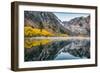 Morning Autumn Reflections at Convict Lake, Mammoth Lakes, Eastern Sierras-Vincent James-Framed Photographic Print