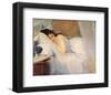 Morning Awakening-Eva Gonzales-Framed Art Print