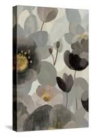 Morning Bloom Greige II-Silvia Vassileva-Stretched Canvas