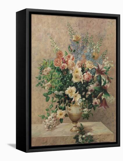 Morning Blossoms-Welby-Framed Stretched Canvas