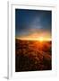 Morning Break, Sunrise and Clouds Over Mount Diablo, Oakland, Bay Area-Vincent James-Framed Photographic Print
