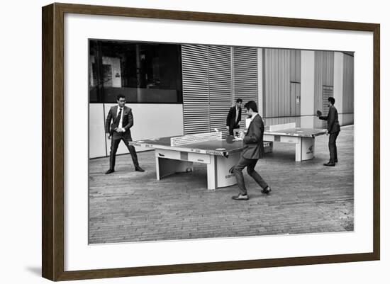 Morning Break-Carlos Costa-Framed Photographic Print