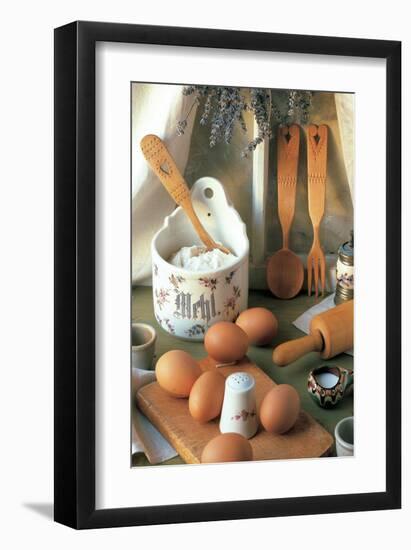 Morning Breakfast-null-Framed Art Print