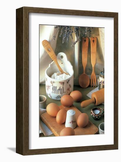 Morning Breakfast-null-Framed Art Print