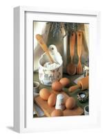 Morning Breakfast-null-Framed Art Print