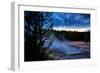 Morning Brew, Mood and Mist at Yellowstone National Park, Wyoming-Vincent James-Framed Photographic Print