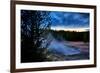 Morning Brew, Mood and Mist at Yellowstone National Park, Wyoming-Vincent James-Framed Photographic Print