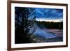 Morning Brew, Mood and Mist at Yellowstone National Park, Wyoming-Vincent James-Framed Photographic Print