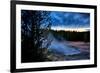 Morning Brew, Mood and Mist at Yellowstone National Park, Wyoming-Vincent James-Framed Photographic Print