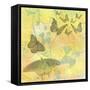Morning Butterfly-Jan Weiss-Framed Stretched Canvas