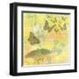 Morning Butterfly-Jan Weiss-Framed Art Print