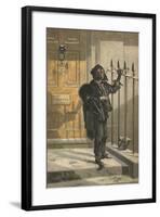 Morning Call-George Baxter-Framed Giclee Print