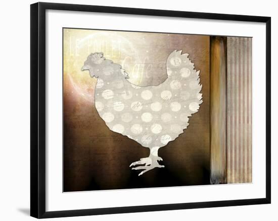 Morning Chicken 1-LightBoxJournal-Framed Giclee Print