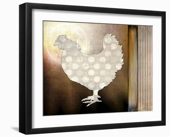 Morning Chicken 1-LightBoxJournal-Framed Giclee Print