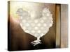 Morning Chicken 1-LightBoxJournal-Stretched Canvas