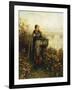 Morning Chill-Daniel Ridgway Knight-Framed Giclee Print