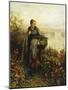 Morning Chill-Daniel Ridgway Knight-Mounted Giclee Print