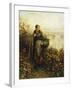 Morning Chill-Daniel Ridgway Knight-Framed Giclee Print