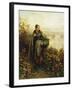 Morning Chill-Daniel Ridgway Knight-Framed Giclee Print