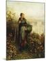 Morning Chill-Daniel Ridgway Knight-Mounted Giclee Print