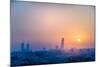 Morning City Scape of Jeddah City Saudi Arabia-null-Mounted Photographic Print