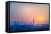 Morning City Scape of Jeddah City Saudi Arabia-null-Framed Stretched Canvas