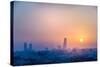 Morning City Scape of Jeddah City Saudi Arabia-null-Stretched Canvas