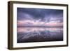 Morning Cloudscape at Cannon Beach, Oregon Coast-Vincent James-Framed Photographic Print