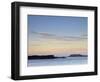 Morning Colours with a View across Loch Bracadale Showing Ardtreck Point and the Island of Oronsay,-Jon Gibbs-Framed Photographic Print