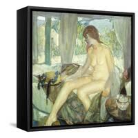 Morning Contemplation-Richard Edward Miller-Framed Stretched Canvas