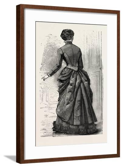 Morning Costume Back, Fashion, 1882--Framed Giclee Print