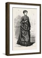 Morning Costume Front, Fashion, 1882-null-Framed Giclee Print