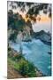 Morning Cove and Waterfall, McWay Falls, Big Sur California Coast-Vincent James-Mounted Photographic Print