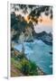 Morning Cove and Waterfall, McWay Falls, Big Sur California Coast-Vincent James-Framed Photographic Print