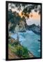 Morning Cove and Waterfall, McWay Falls, Big Sur California Coast-Vincent James-Framed Photographic Print