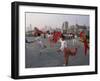 Morning Dancing on the Bund, Shanghai, China-Keren Su-Framed Photographic Print