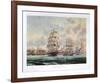 Morning Departure, New York Harbour-Eldred Clark Johnson-Framed Collectable Print