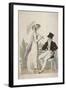 Morning Dresses for August, 1807-W Read-Framed Giclee Print