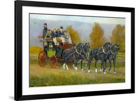 Morning Drive-Jerry Cable-Framed Giclee Print