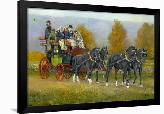 Morning Drive-Jerry Cable-Framed Giclee Print