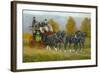 Morning Drive-Jerry Cable-Framed Premium Giclee Print